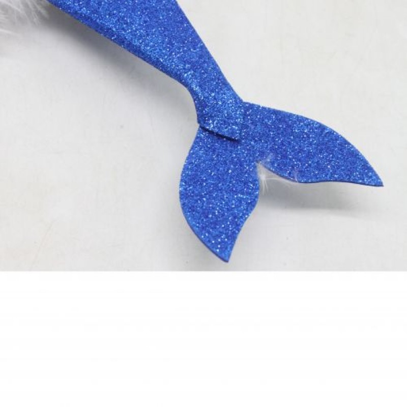 Обруч "Хвіст русалки" зі світлом (синій) Комбінований Синій (224028)