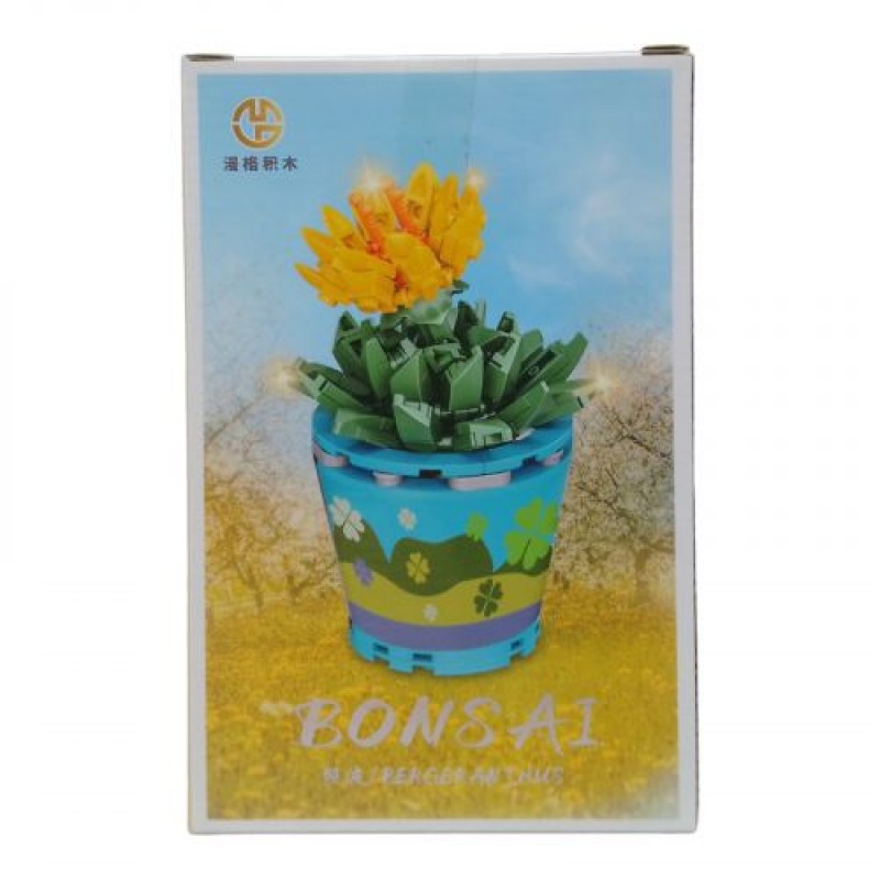 Конструктор "Bonsai: Квіти" (вид 4) Пластик Жовтий (229158)