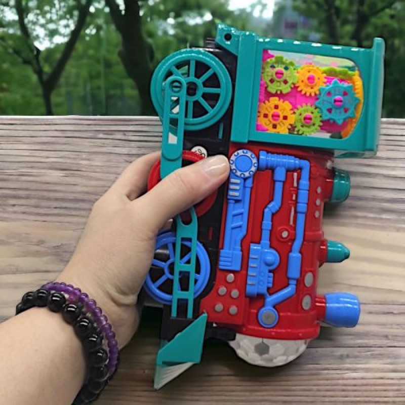 Інтерактивна іграшка з шестернями "Gear Train", вид 3 Пластик Різнобарв'я (237918)