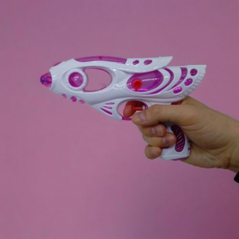 Водний пістолет "Космічний бластер", 20 см (рожевий) Пластик Рожевий (241183)