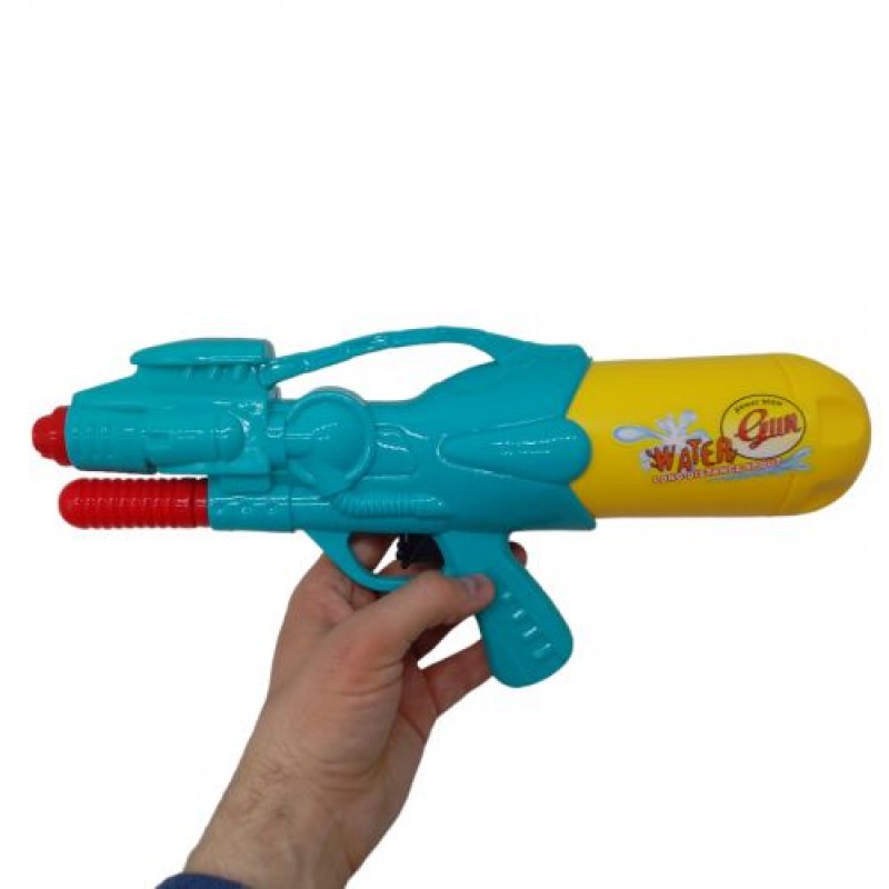 Водний пістолет з накачуванням (34 см.), бірюзовий Пластик Різнобарв'я (241620)