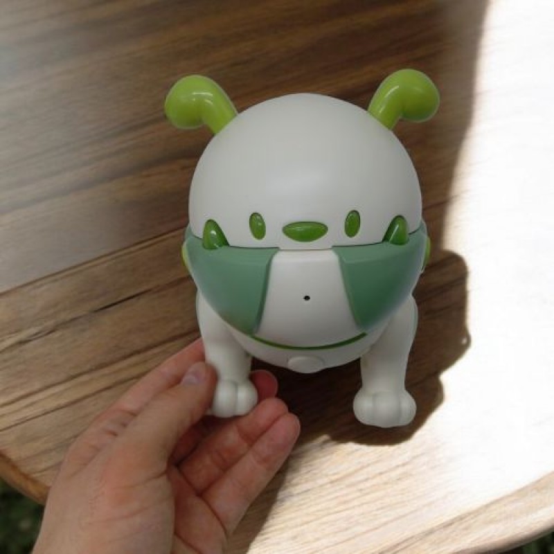 Інтерактивна іграшка "Пес Спайк", укр (зелений) Пластик Зелений (242913)
