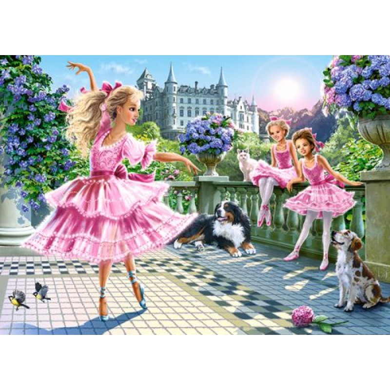 Пазли "Прекрасні балерини", 180 ел Комбінований Різнобарв'я (25240)