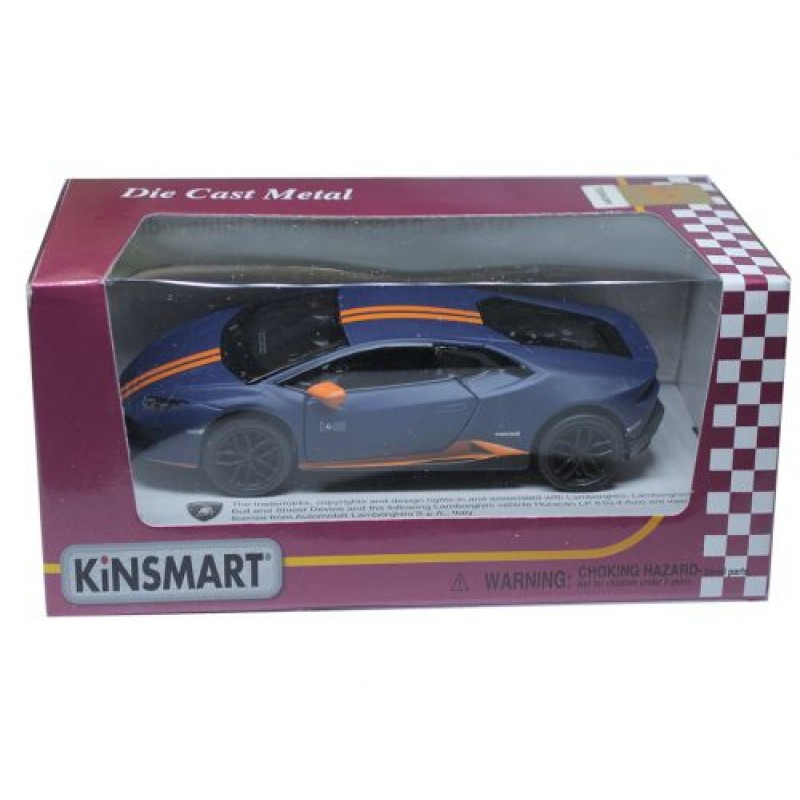 Машинка KINSMART "Lamborghini Huracan LP610-4" (синяя)