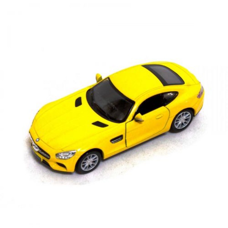 Машинка KINSMART "Mercedes-AMG GT" (желтая) KT5388W