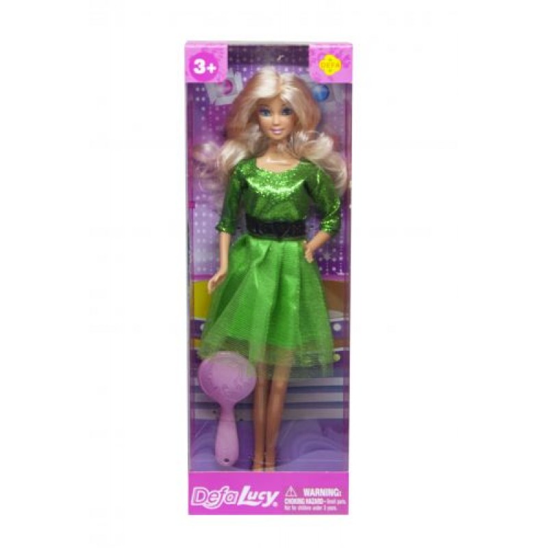 Кукла Defa Lucy Fashion зеленый