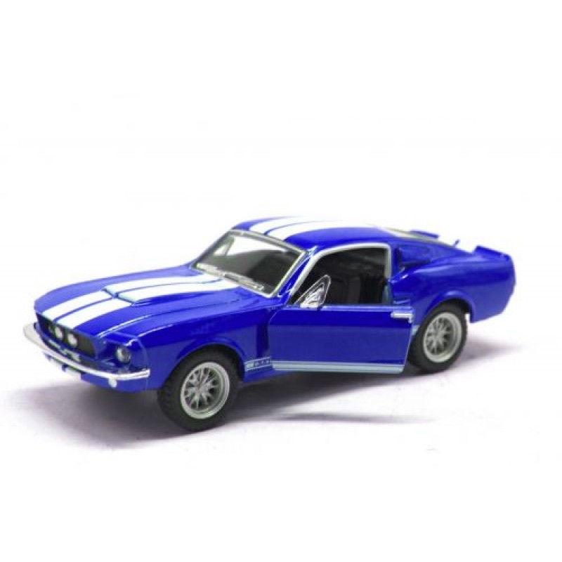 Машинка "Shelby GT500" (синя) Метал Синій (130684)