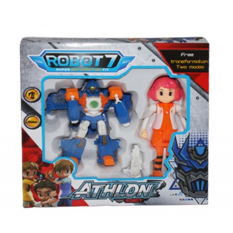 Трансформер "Athlon Robot", вид 8 Пластик Різнобарв'я (145921)