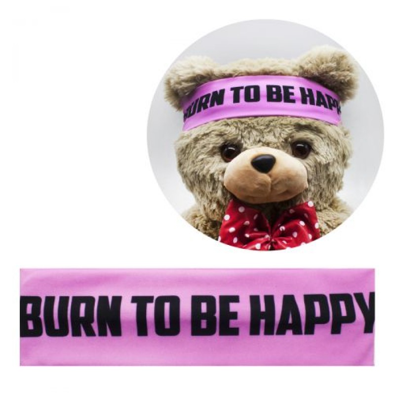 Повязка "Burn to be happy"