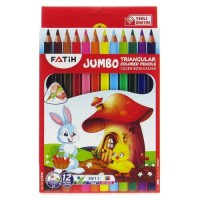 Карандаши цветные "Jumbo", 12 шт 33490