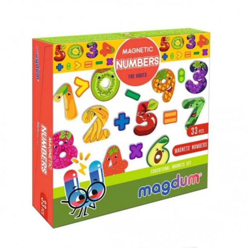 [ML4031-38 EN] Magnetic set "Numbers" ML4031-38 EN