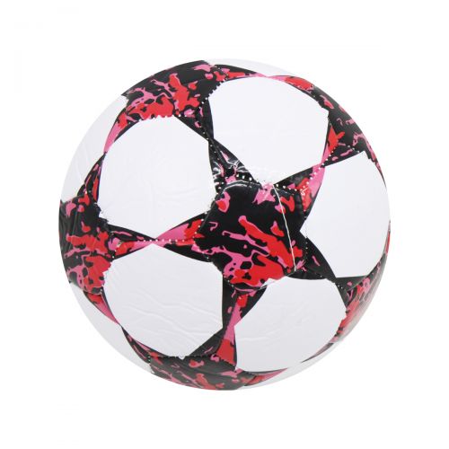 Футбольний м'яч №2, червоний Комбінований Червоний білий (174221)
