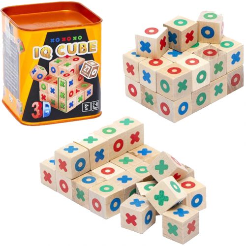 Настільна гра, що розвиває "IQ Cube" Дерево Різнобарв'я (186942)