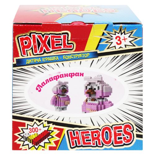 Конструктор "Pixel Heroes: Лалафанфан", 329 дет. Пластик Різнобарв'я (197799)