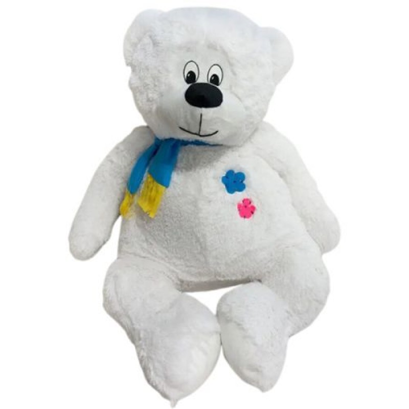 М'яка іграшка "Ведмедик Косолапий", 95 см Текстиль Білий (200559)
