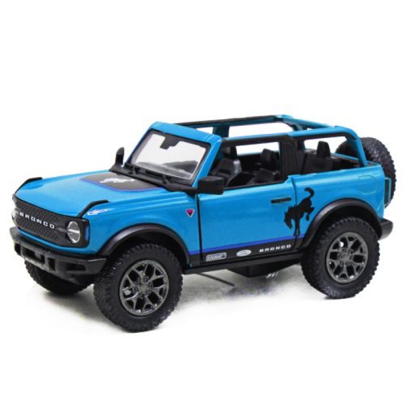Машинка "Джип Ford Bronco (open top)", синій Метал Синій (206995)