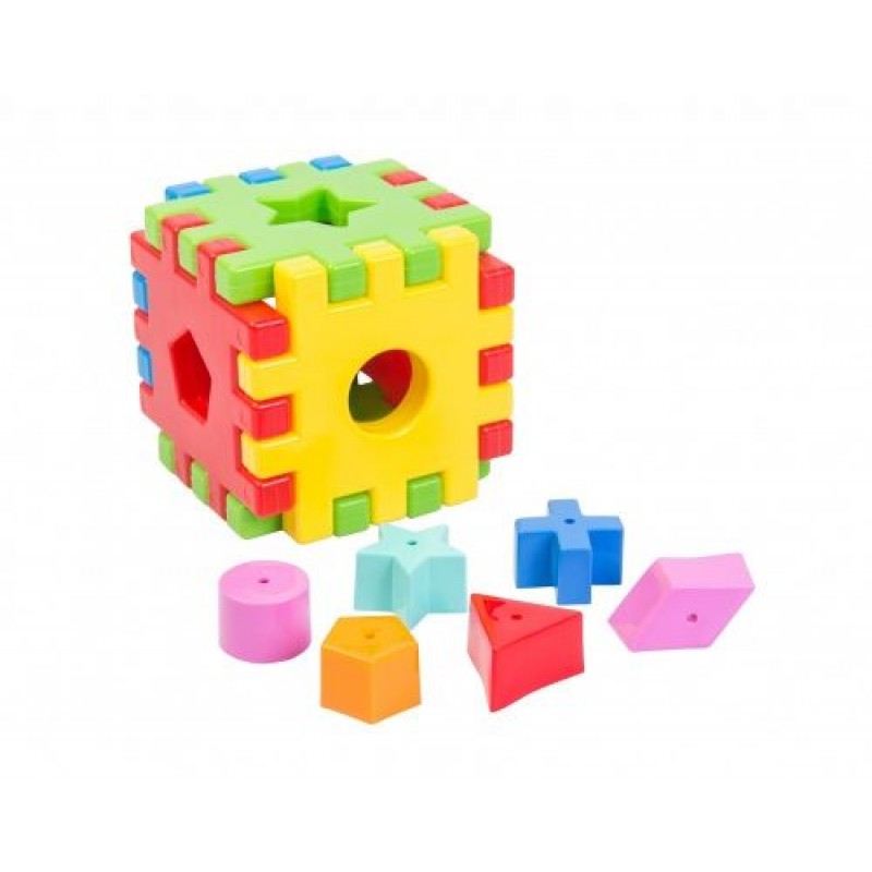 Сортер "Чарівний куб" Пластик Різнобарв'я (20946)