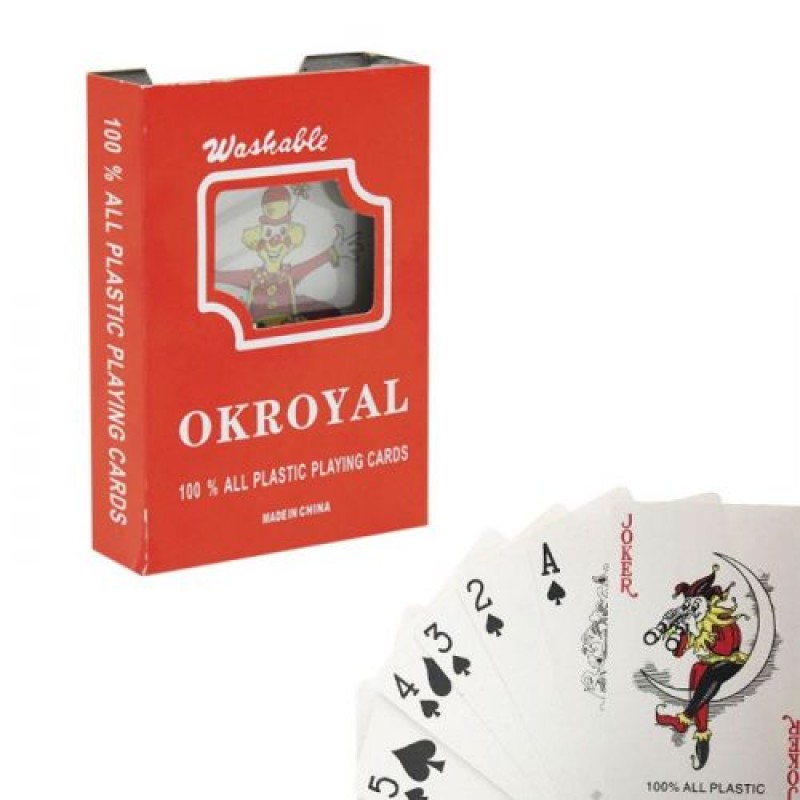 Уцiнка. Колода карт "Okroyal" - маленькі тріщини на упаковці (212881)