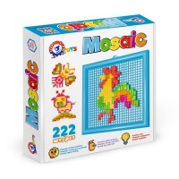 Мозаїка "Mosaic Pixel" (222 елементи) Пластик Різнобарв'я (212920)