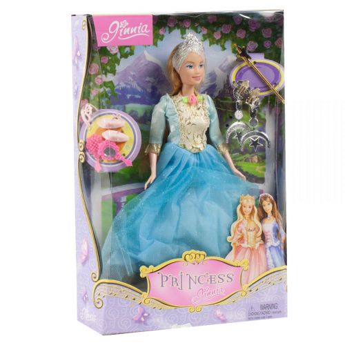 Уцінка. Лялька "Ginnia" (в блакитній сукні) - Пошкоджена упаковка (213599)