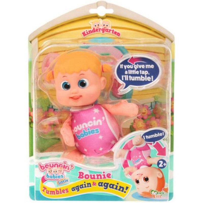 Маленька лялька-пупс "Bouncinʼ Babies Bounie", перекидається Різнобарв'я (217766)