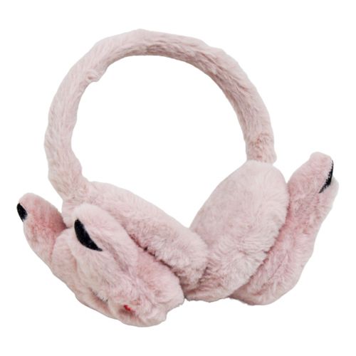 Хутряні навушники дитячі "Пікачу" (вид 5) Комбінований Рожевий (219456)