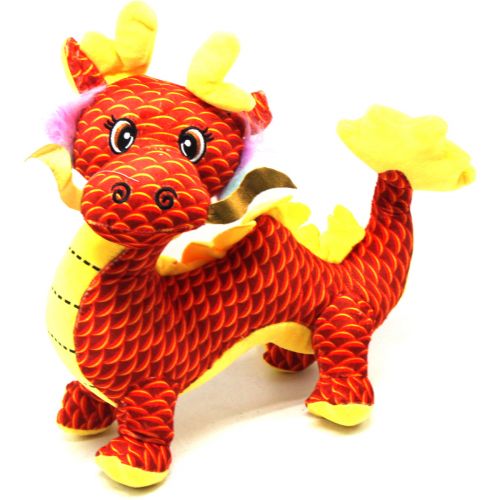 Мʼяка іграшка "Китайський дракон" (червоний) Текстиль Червоний (222677)