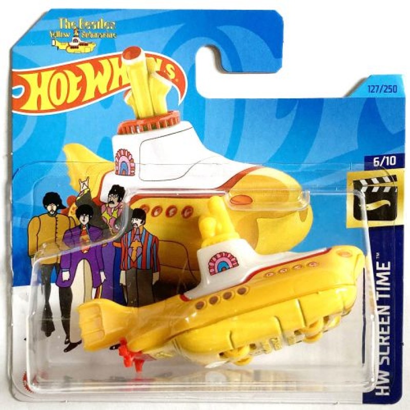 Машинка "Hot Wheels: The Beatles Yellow Submarine" (оригінал) Металл Різнобарв'я (222883)
