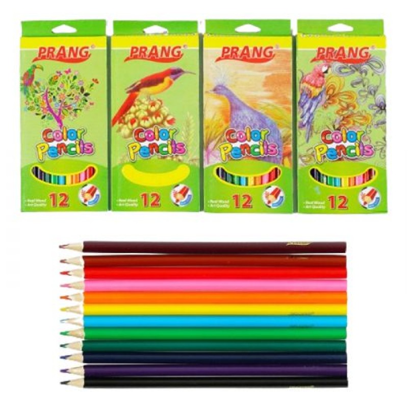 Набір олівців "Color Pencils" (12 шт) Дерево Різнобарв'я (233554)