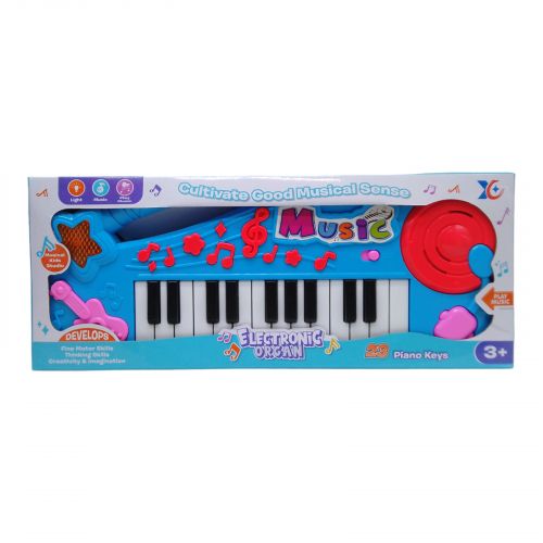 Дитяче піаніно "Electronic Organ" (блакитний) Пластик Блакитний (238678)