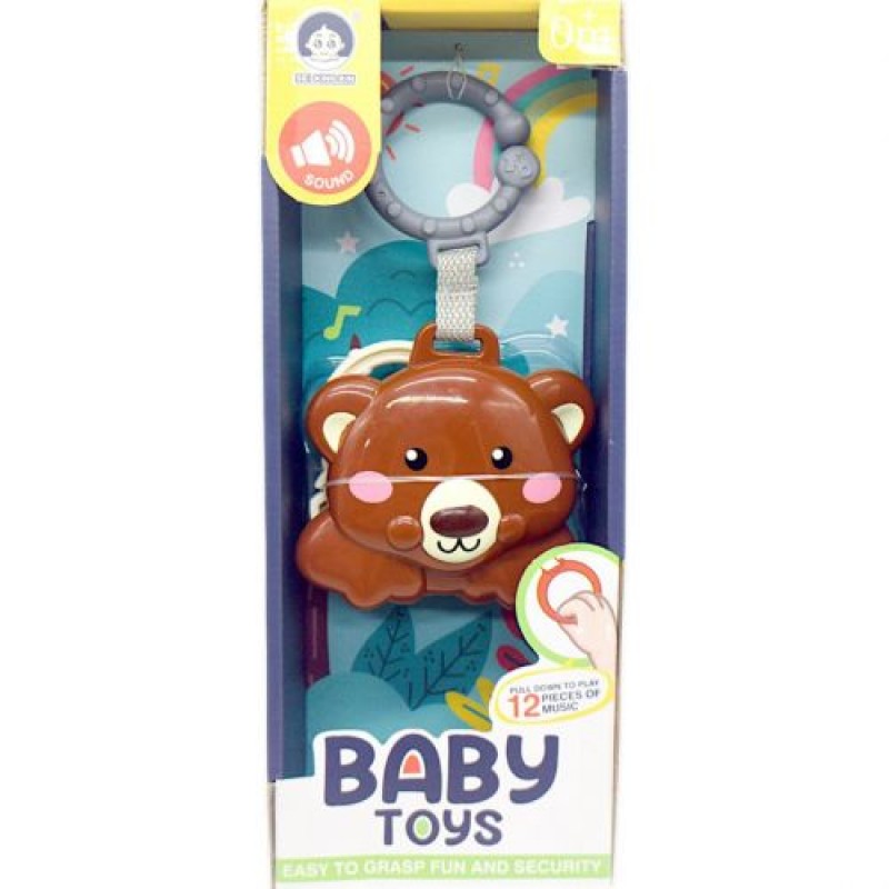 Брязкальце-підвіска "Baby toys", ведмежа Комбінований Різнобарв'я (238790)