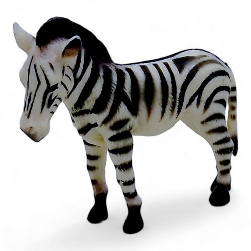 Ігрова фігурка "Тваринний світ: Зебра" Гума Різнобарв'я (239411)