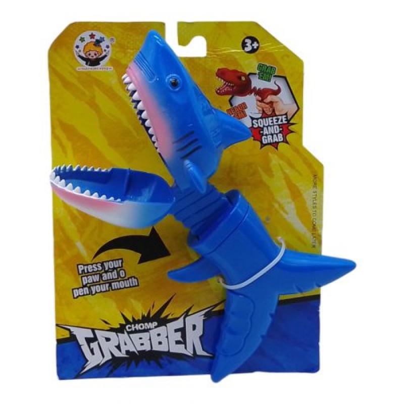 Іграшка-кусачка "Тварини: Акула" (синя) Пластик Синій (241118)