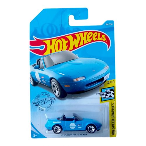 Машинка металева Hot wheels 91 mazda mx -5 (242767)