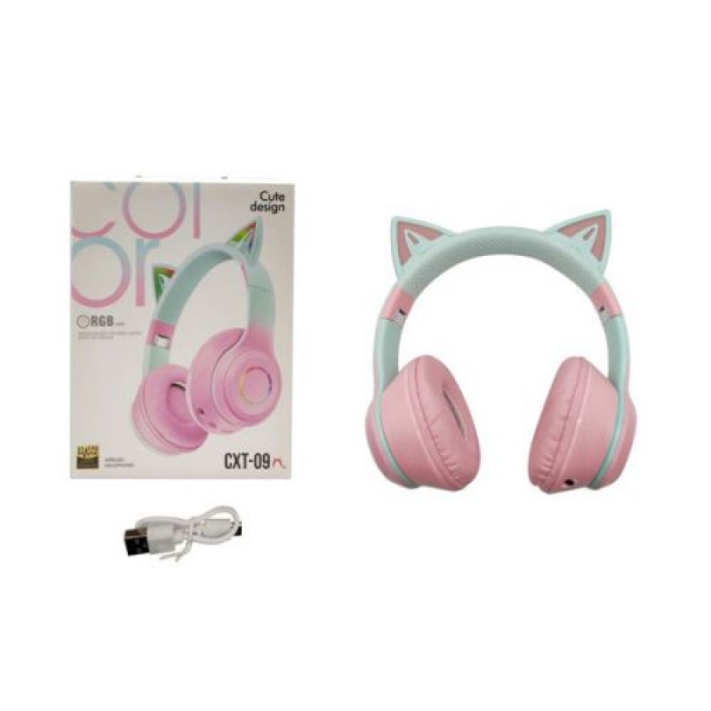 Навушники Cat рожевий (242873)