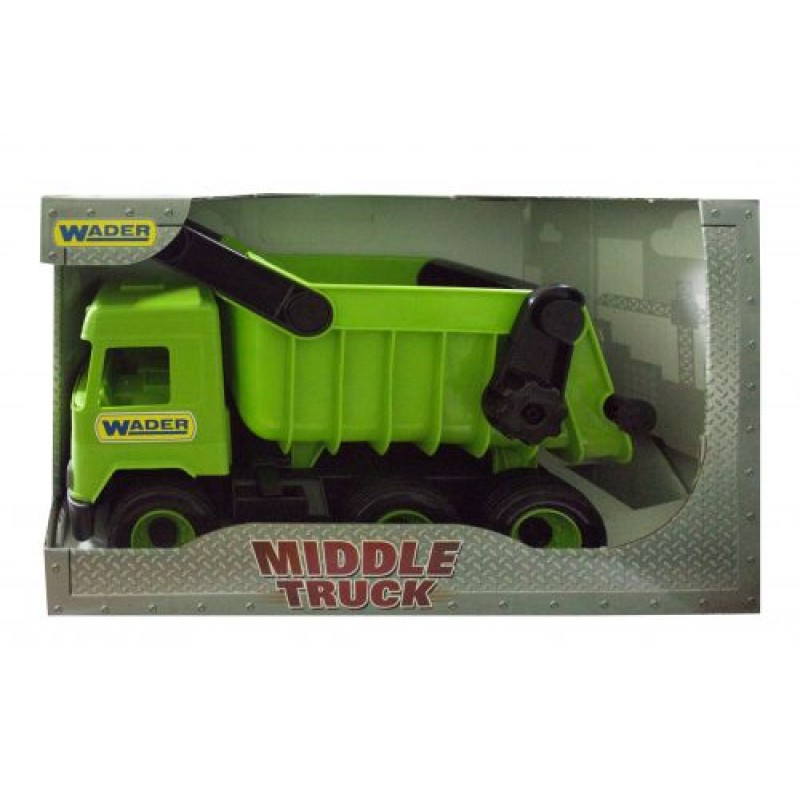 Самоскид "Middle truck" (зелений) Пластик Зелений (41027)