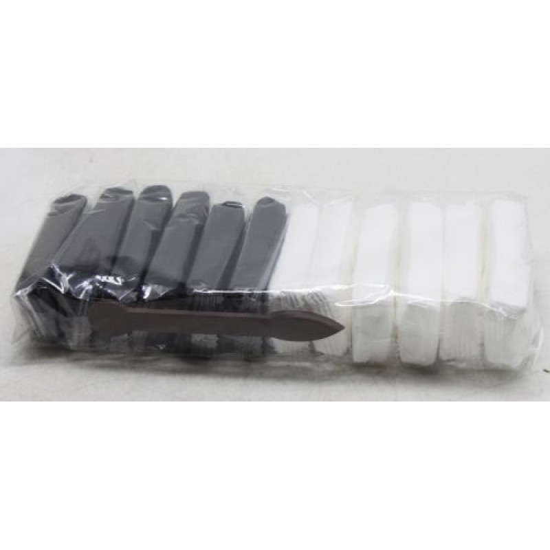 12 чорно-білих стіків ТМ Набір для ліплення з повітряним пластиліном (221666)