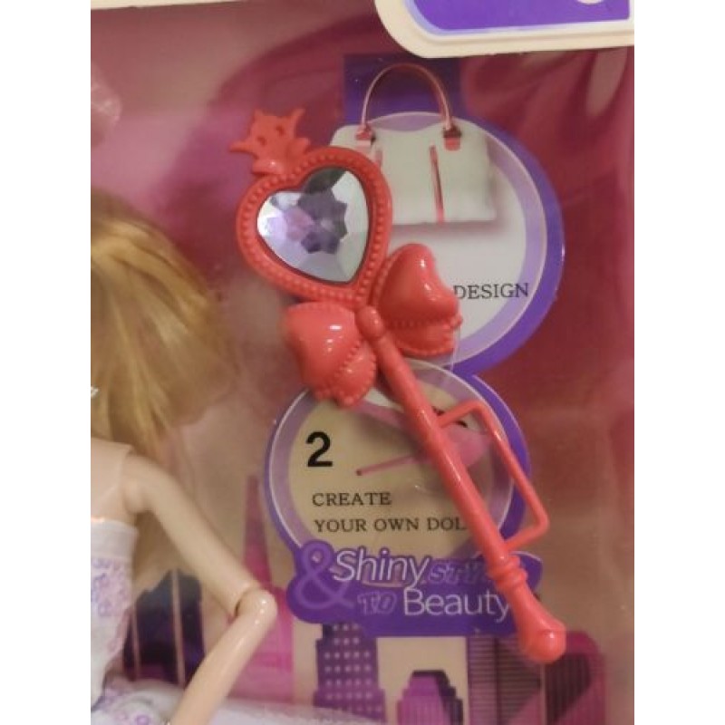 Лялька "Чарівна Наречена", 25 см (вид 3) Комбінований Рожевий Блакитний (221722)