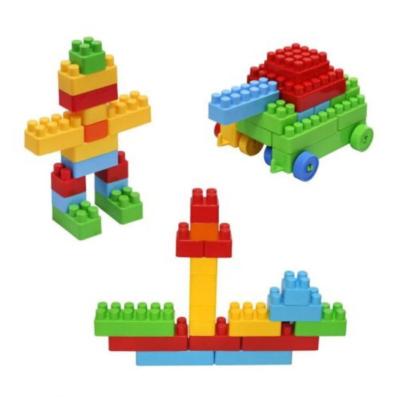 Конструктор "Mini Blocks" (50 елем) Пластик Різнобарв'я (237566)