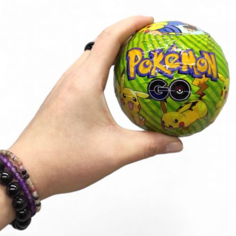 Куля-сюрприз "Pokemon Go" 9,5 см, мікс Комбінований Різнобарв'я (237753)