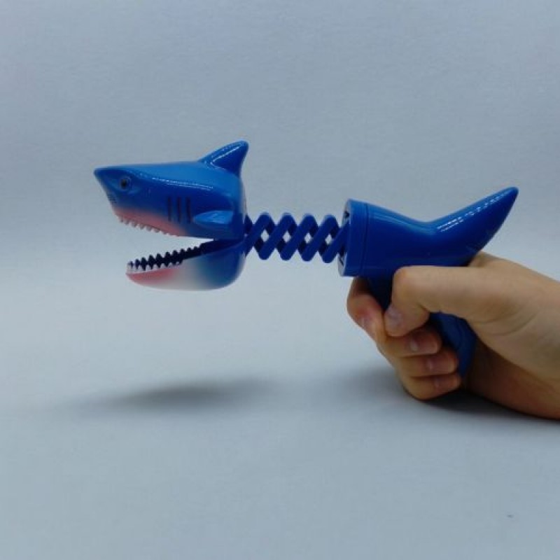 Іграшка-кусачка "Тварини: Акула" (сіра) Пластик Сірий (241119)