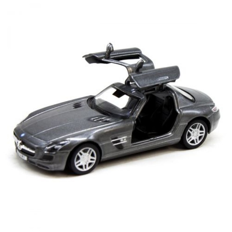 Машинка "Mercedes-Benz SLS AMG" (сіра) Метал Сірий (118573)