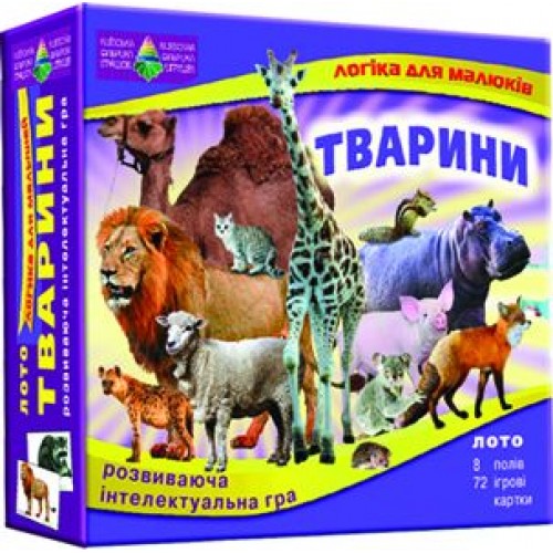 Игра "Детское лото. Животные" 83040