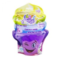 Слайм Fluffy Slime укр 500 г фиолетовый FLS-02-01U