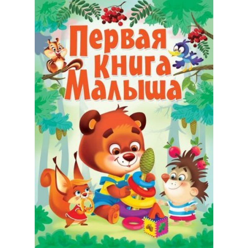 Книга-картонка "Первая книга малыша" (рус) F00017422