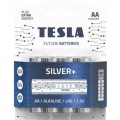 Батарейки TESLA AA SILVER+ (LR06), 4 штуки