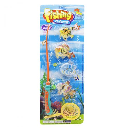 Ігровий набір "Риболовля магнітна" Пластик Різнобарвний (154434)