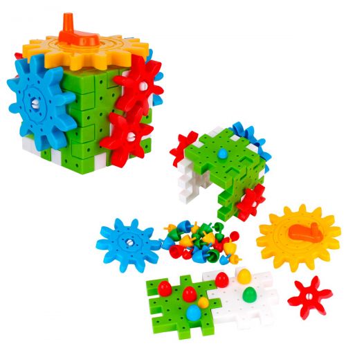 Іграшка-конструктор "Кубик" Пластик Різнобарвний (154463)