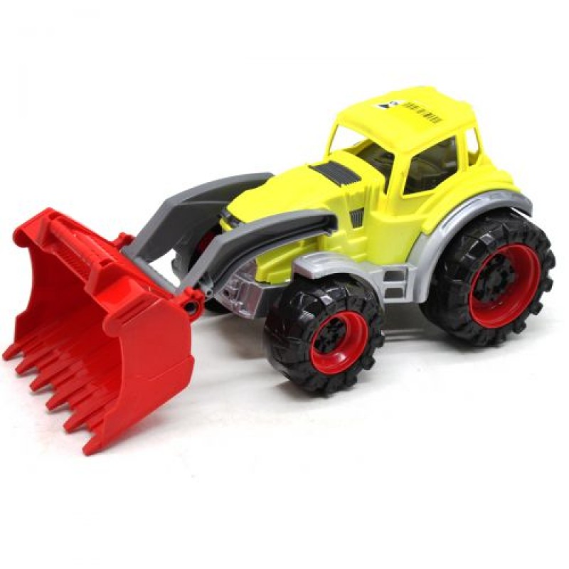 Трактор навантажувач (жовтий) Пластик Жовтий (160225)