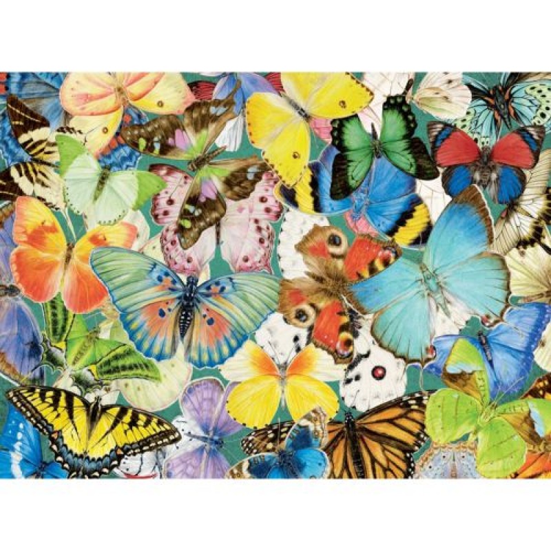 Алмазная мозаика "Красочные бабочки" FA40007